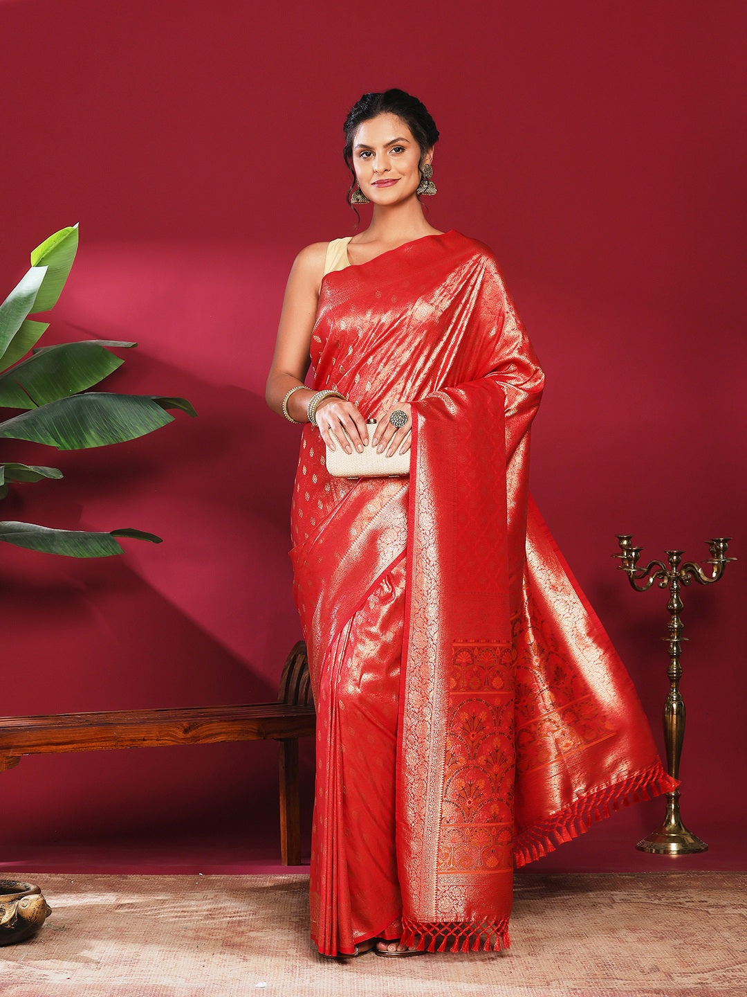 Woven Design Art Silk Saree