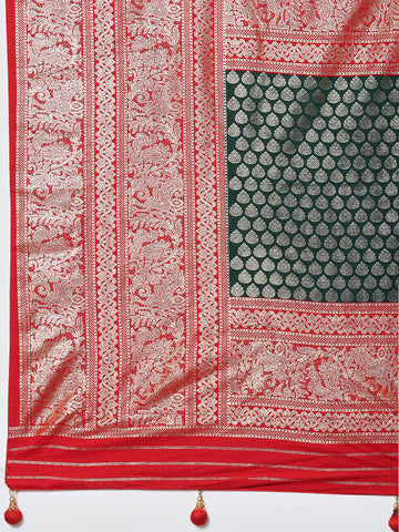 Patola Printed Art Silk Woven Saree