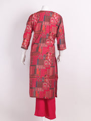 Printed Muslin Kurta With Pants