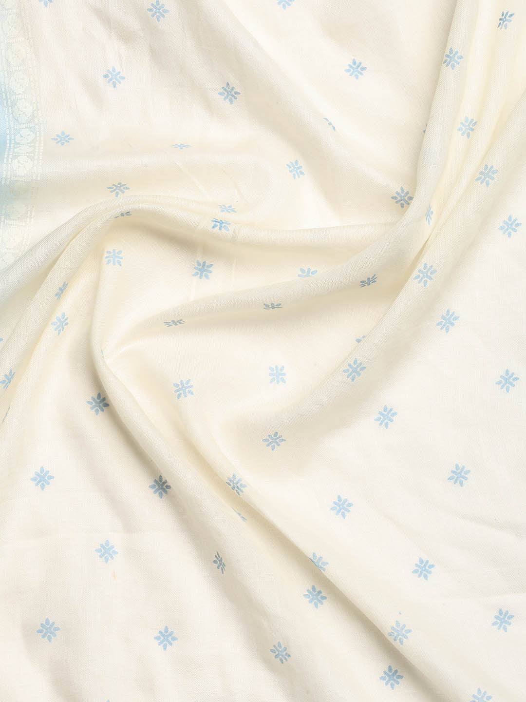 Neck Embroidered Cotton Blend Unstitched Suit With Dupatta