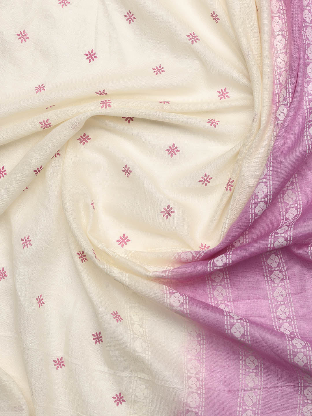Neck Embroidered Cotton Blend Unstitched Suit With Dupatta