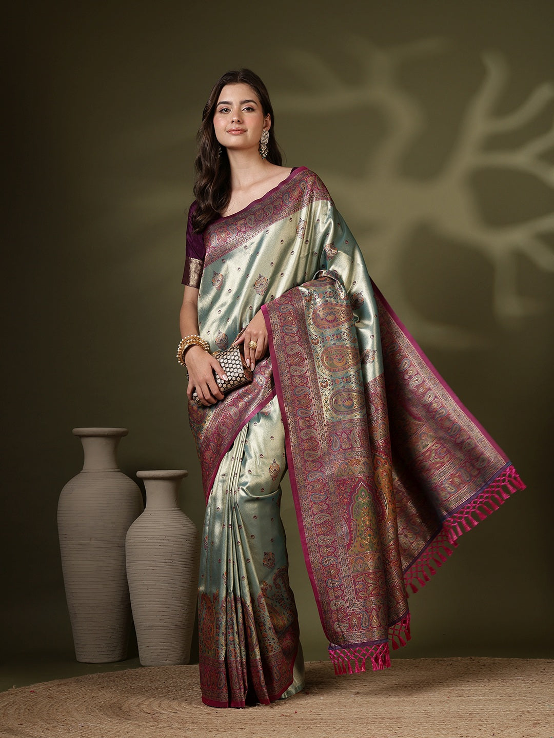 Woven Design Banarasi Saree