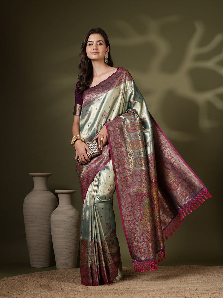 Woven Design Banarasi Saree