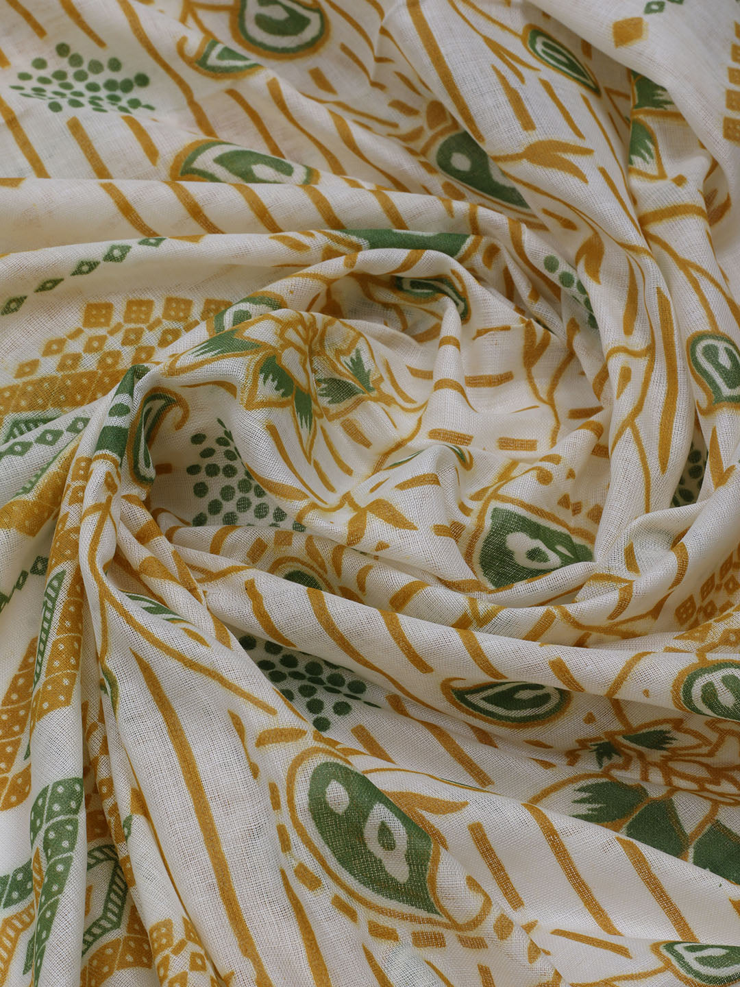 Neck Embroidered Cotton Blend Unstitched Suit With Dupatta