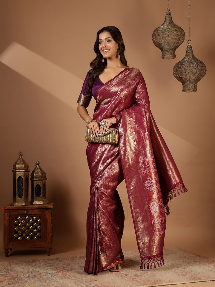 Woven Design Art Silk Saree