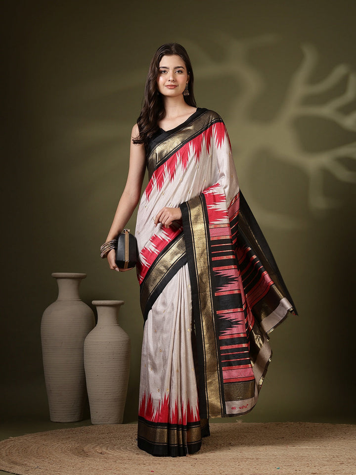 Digital Printed Art Silk Saree