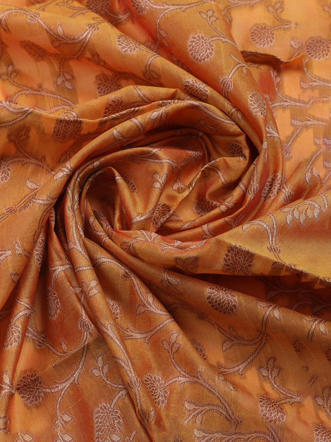 Banarasi Chanderi Unstitched Suit With Dupatta
