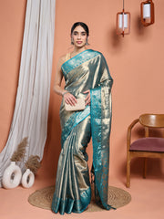 Woven Design Tissue Saree