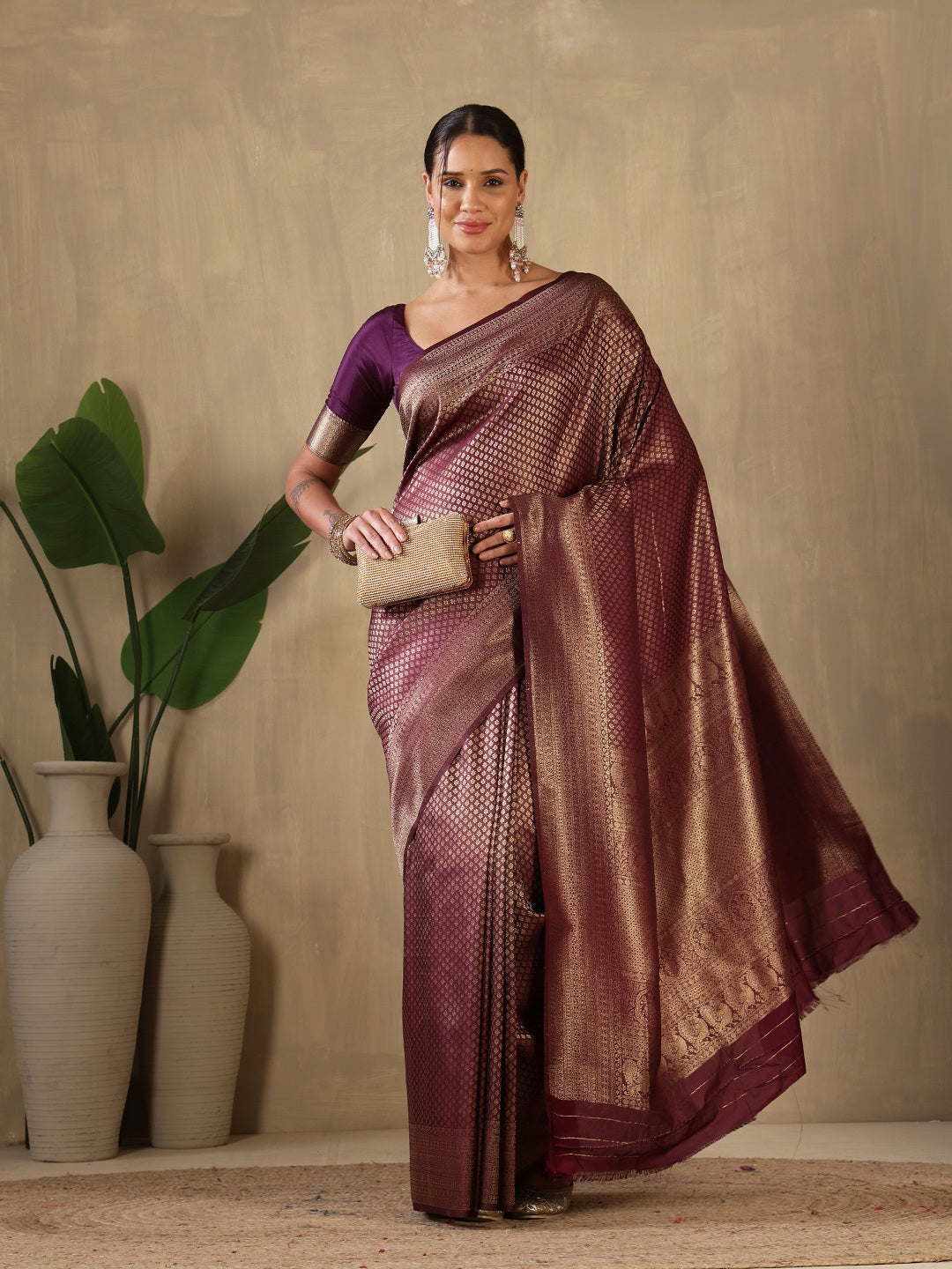 Woven Design Art Silk Saree