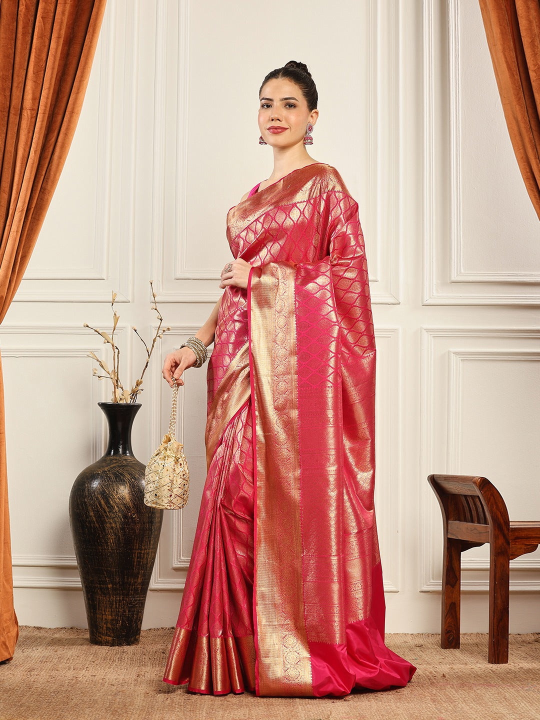 Woven Design Art Silk Saree