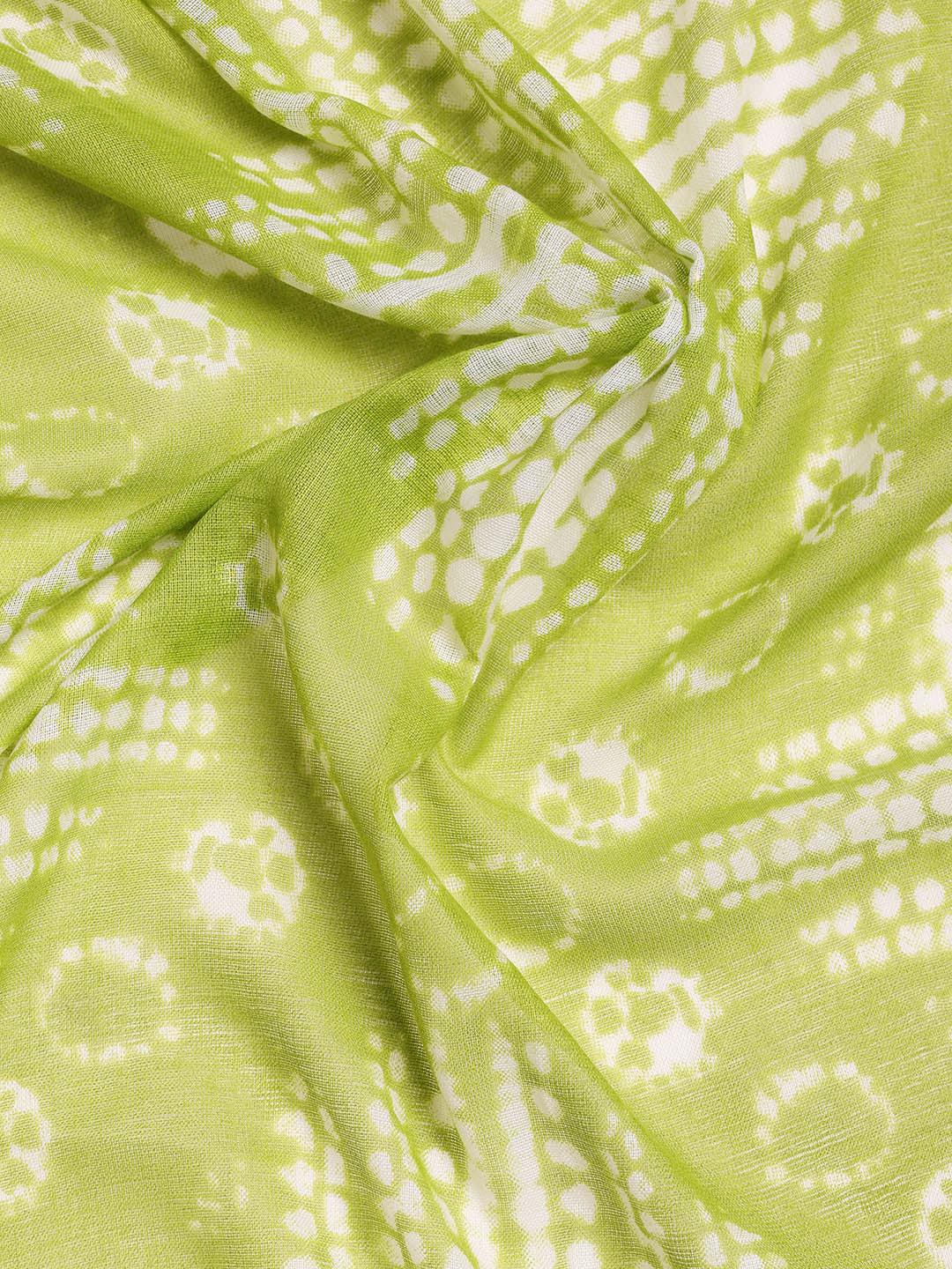 Printed Cotton Blend Unstitched Suit With Dupatta