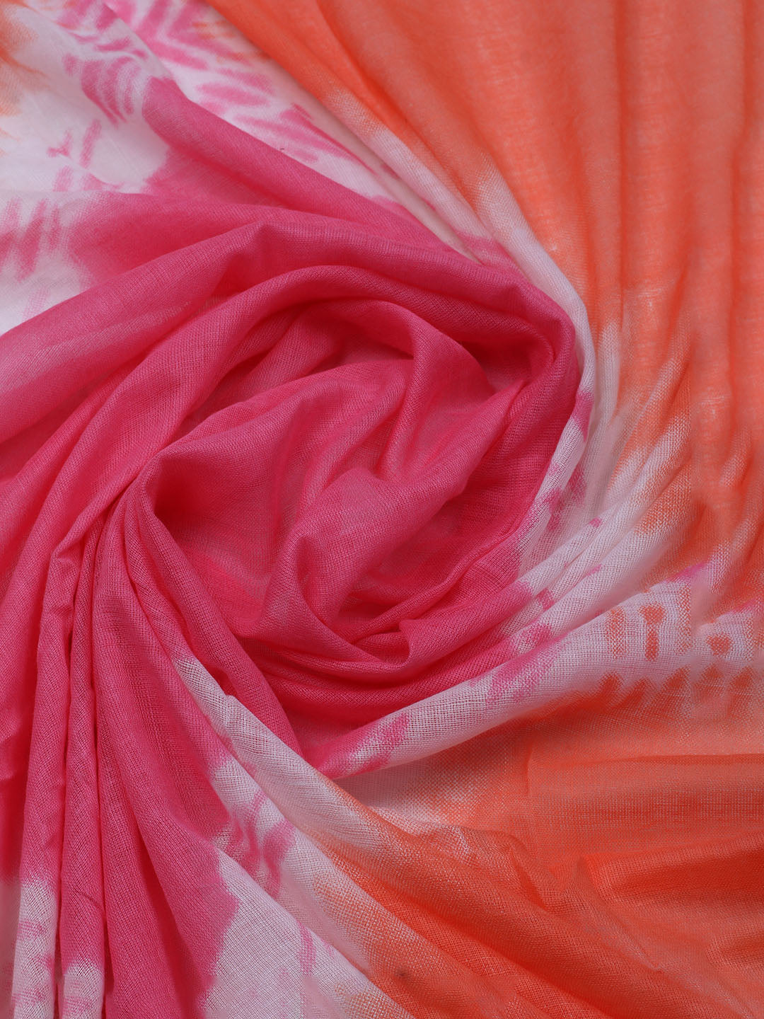 Printed Cotton Blend Unstitched Suit With Dupatta