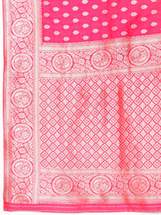 Zari Border Banarasi Woven Saree