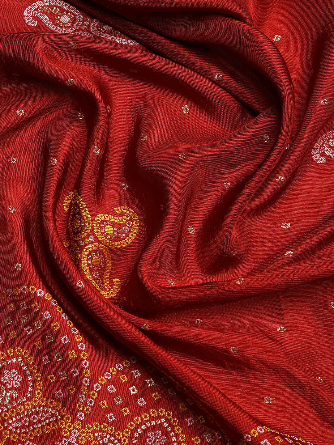 Embroidered Chanderi Unstitched Suit With Dupatta