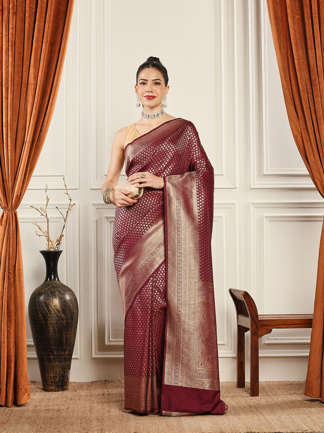 Woven Design Art Silk Saree