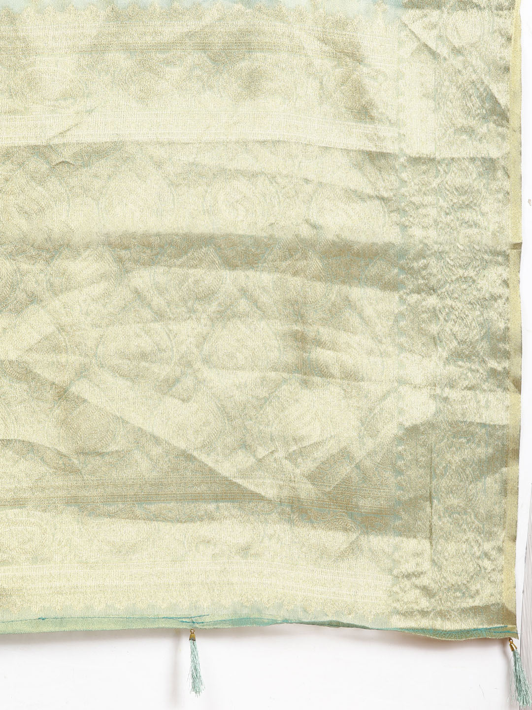 Zari Jaal Cotton Woven Saree