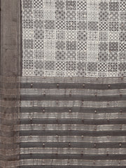 Printed Handloom Woven Saree