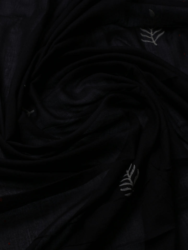 Printed Cotton Blend Unstitched Suit With Dupatta