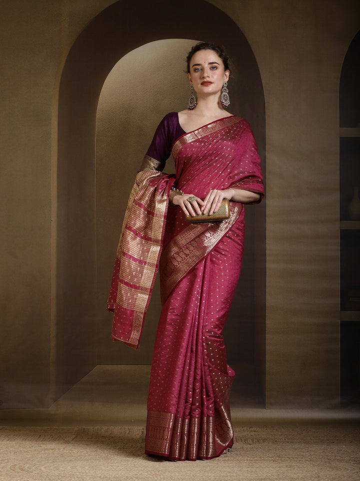 Woven Design Art Silk Saree