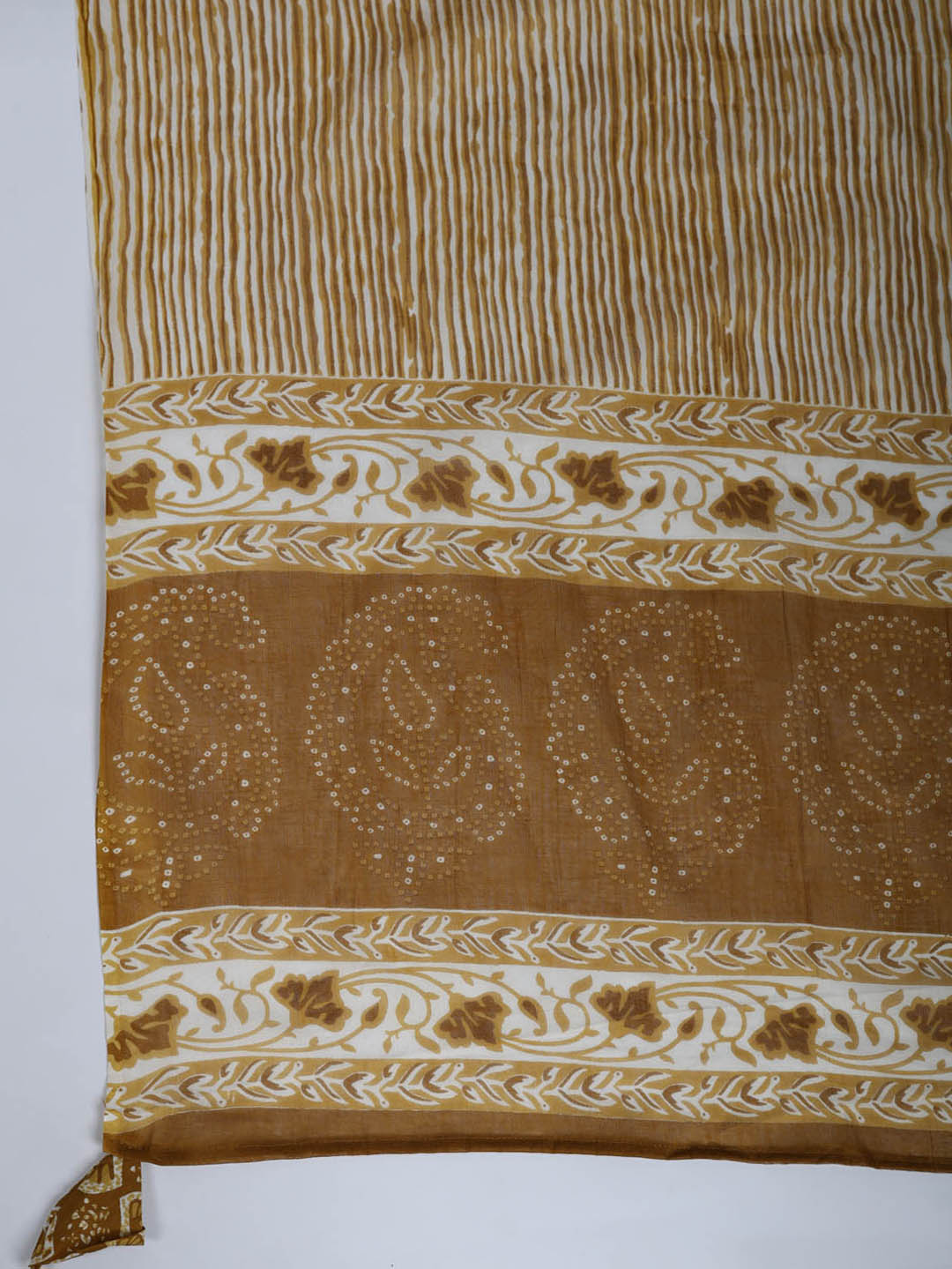 Printed Cotton Blend Kurta With Pant &amp; Dupatta