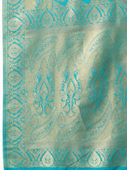 Zari Booti Woven Handloom Saree