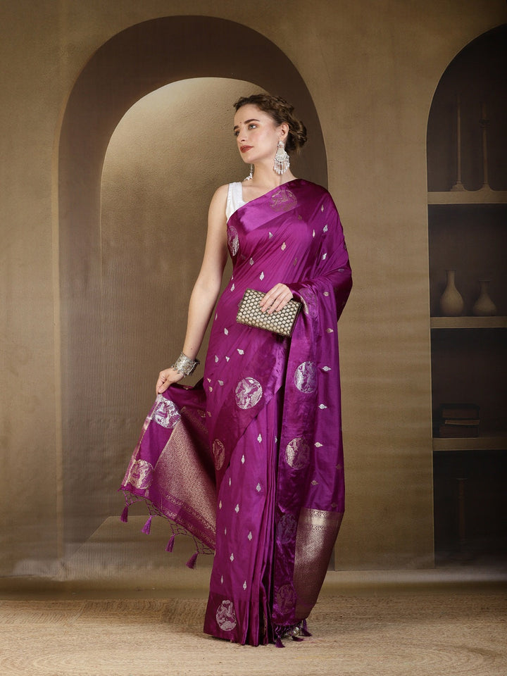 Woven Design Art Silk Saree