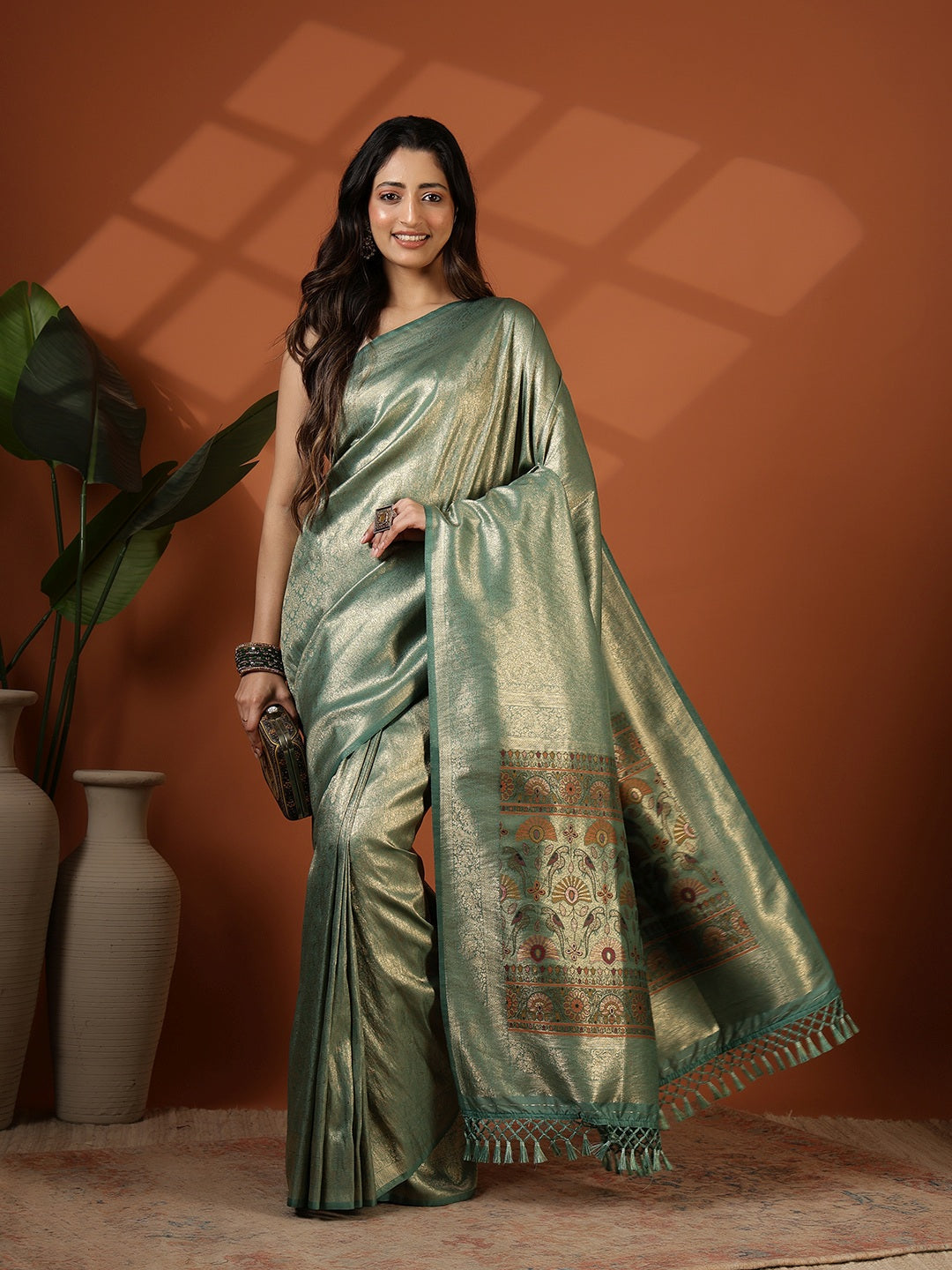 Woven Design Art Silk Saree