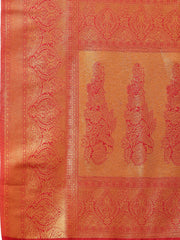 Zari Jaal Brocade Handloom Woven Saree