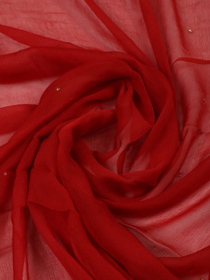 Woven Chanderi Unstitched Suit Piece With Dupatta