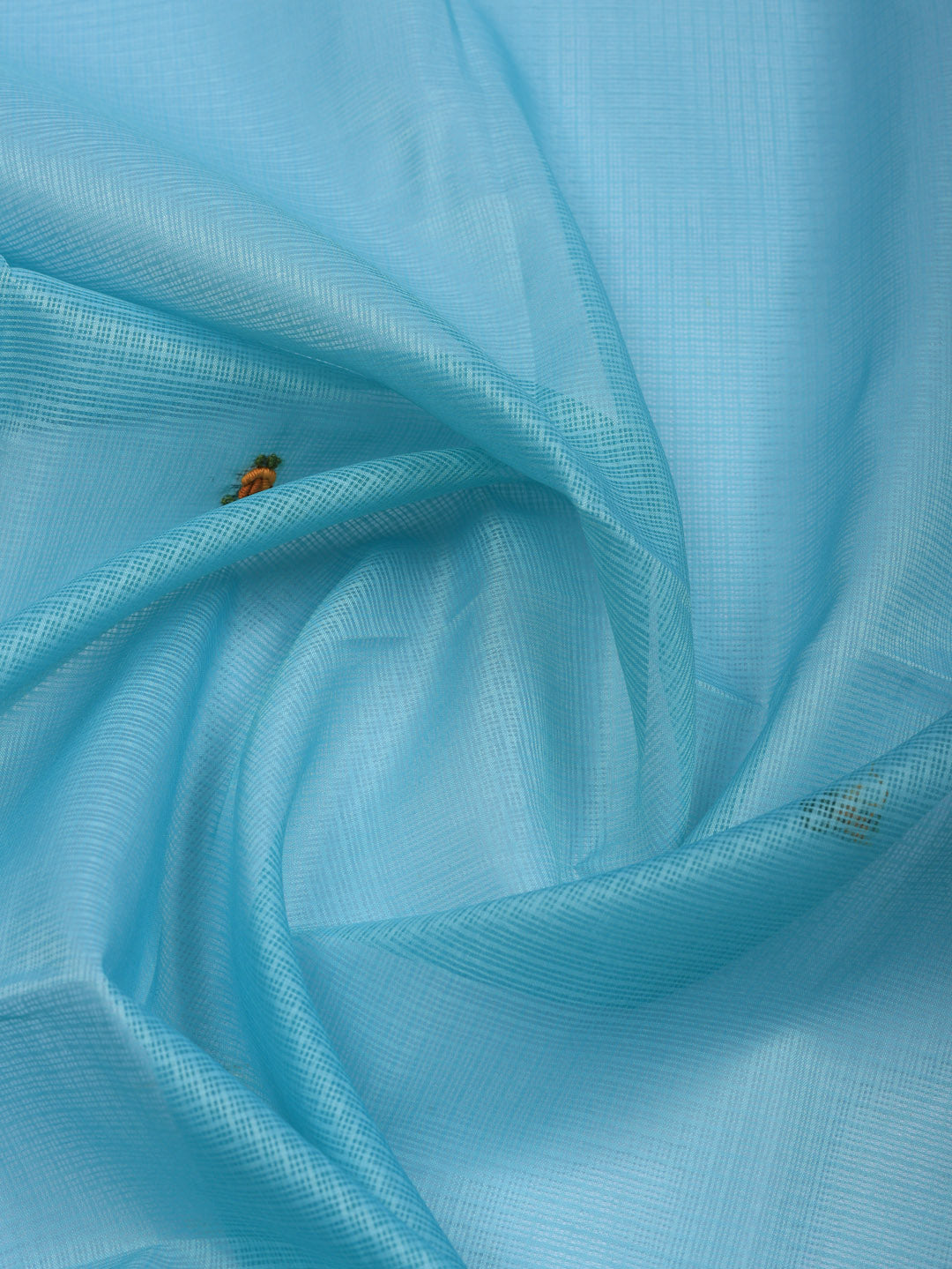 Embroidered Cotton Blend Unstitched Suit With Pant &amp; Dupatta