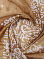 Embroidered Cotton Blend Unstitched Suit With Pant & Dupatta
