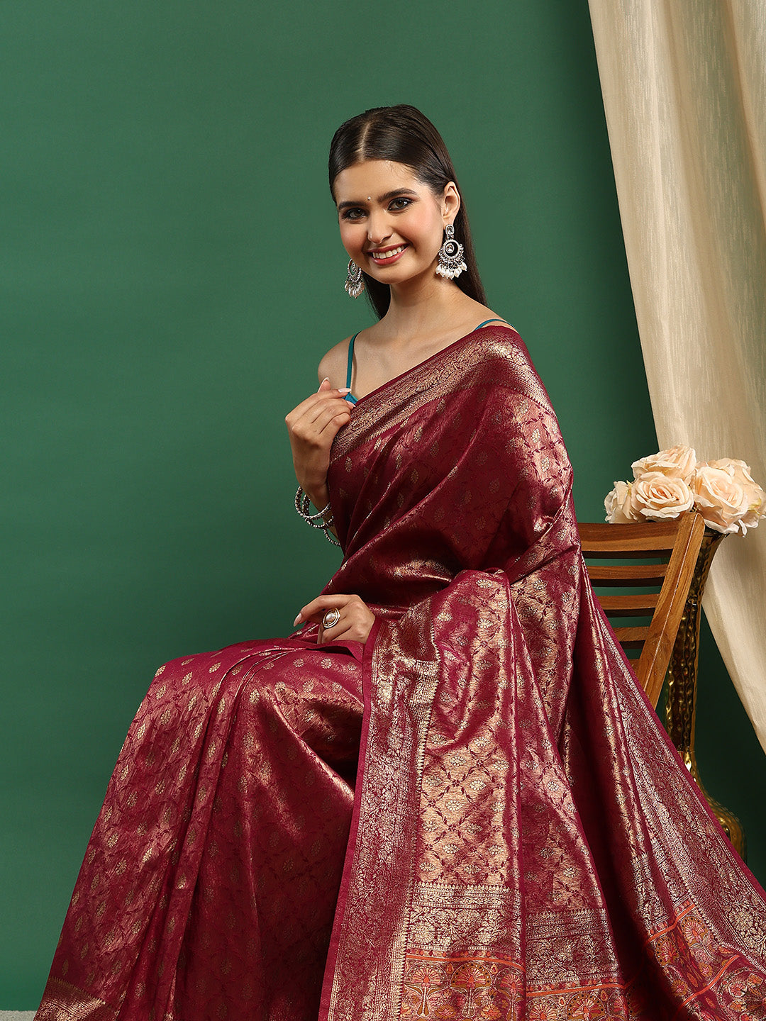 Woven Design Art Silk Saree