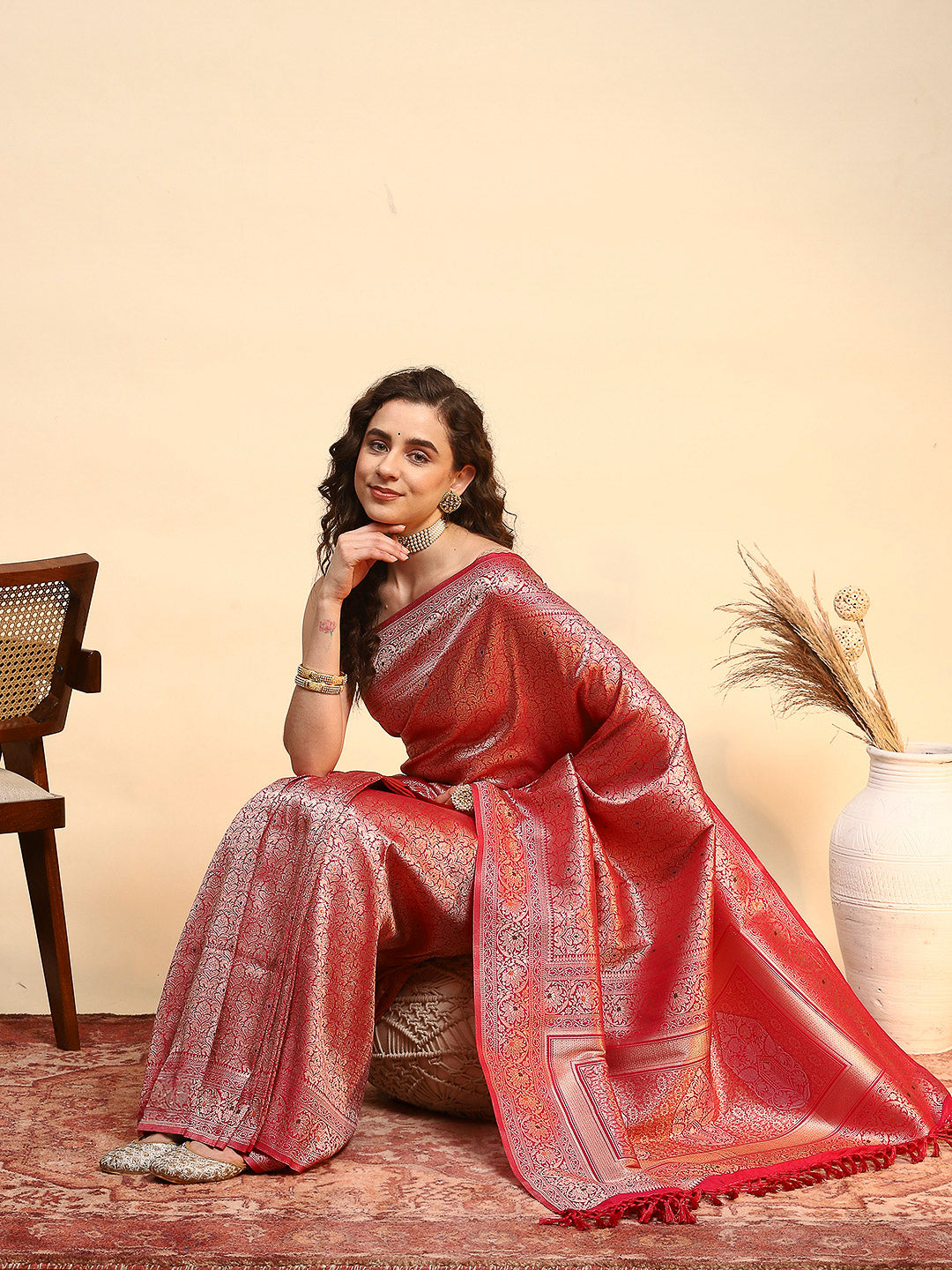 Woven Design Art Silk Saree