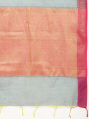 Zari Jaal Woven Cotton Saree