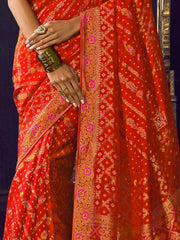 Woven Design Dola Silk Saree