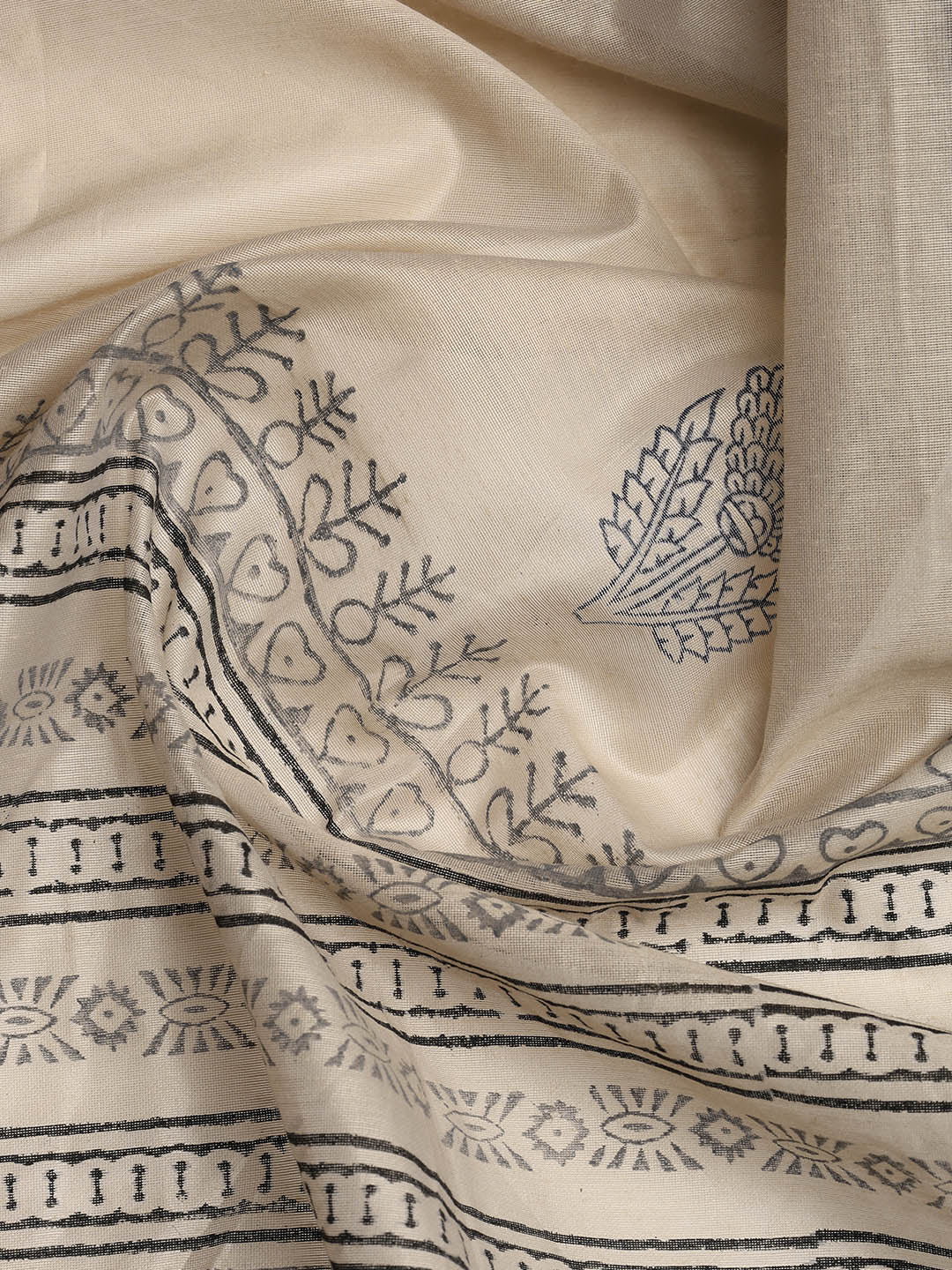 Neck Embroidered Cotton Blend Unstitched Suit With Dupatta