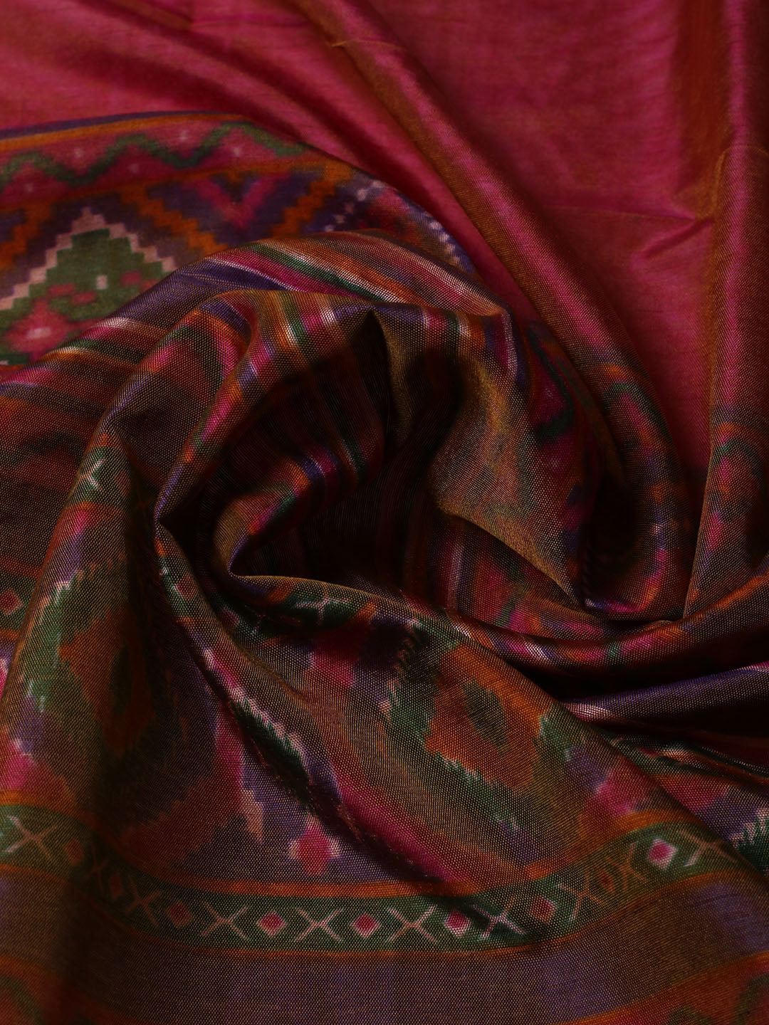 Woven Design Art Silk Unstitched Suit With Pant Dupatta