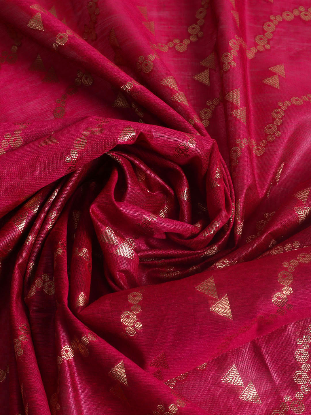 Woven Design Chanderi Unstitched Suit With Pant &amp; Dupatta