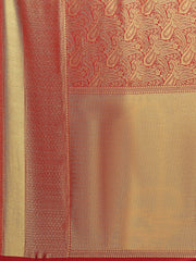 Zari Jaal Brocade Handloom Woven Saree