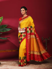 Digital Print Art Silk Saree