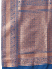 Zari Jaal Brocade Handloom Woven Saree