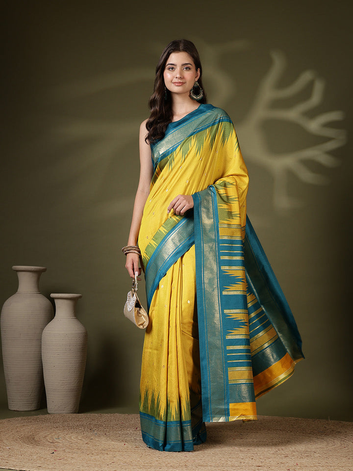Digital Printed Art Silk Saree