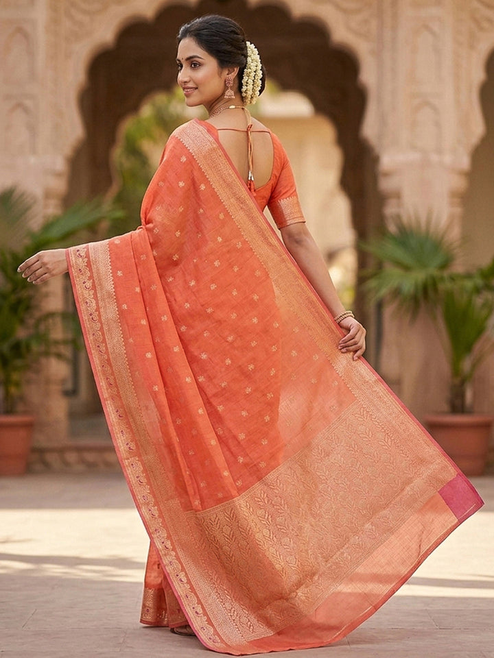 Zari Woven Art Silk Saree