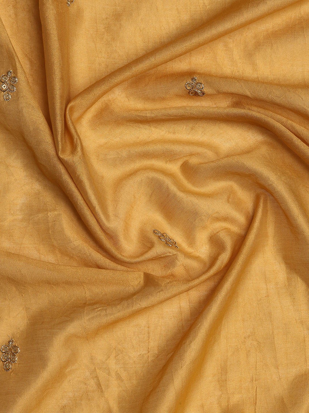Neck Embroidered Cotton Blend Unstitched Suit With Dupatta