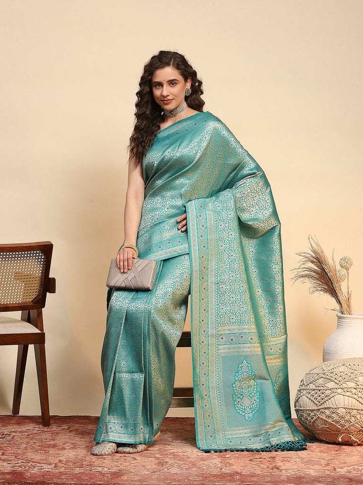 Woven Design Art Silk Saree