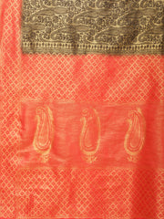 Zari Jaal Woven Handloom Saree