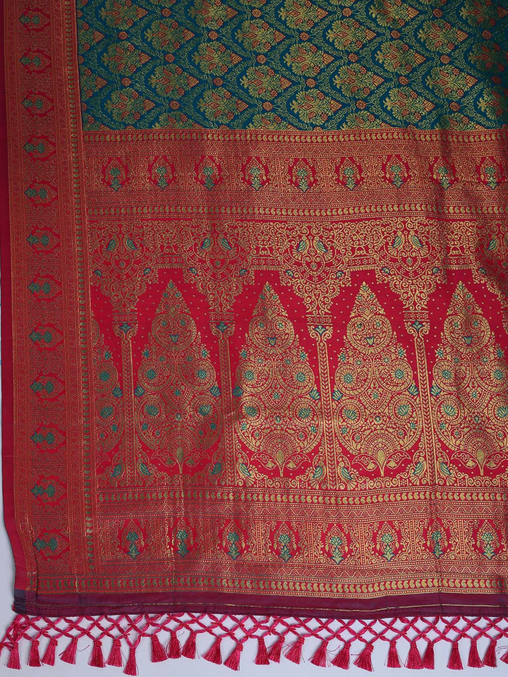 Woven Design Art Silk Saree