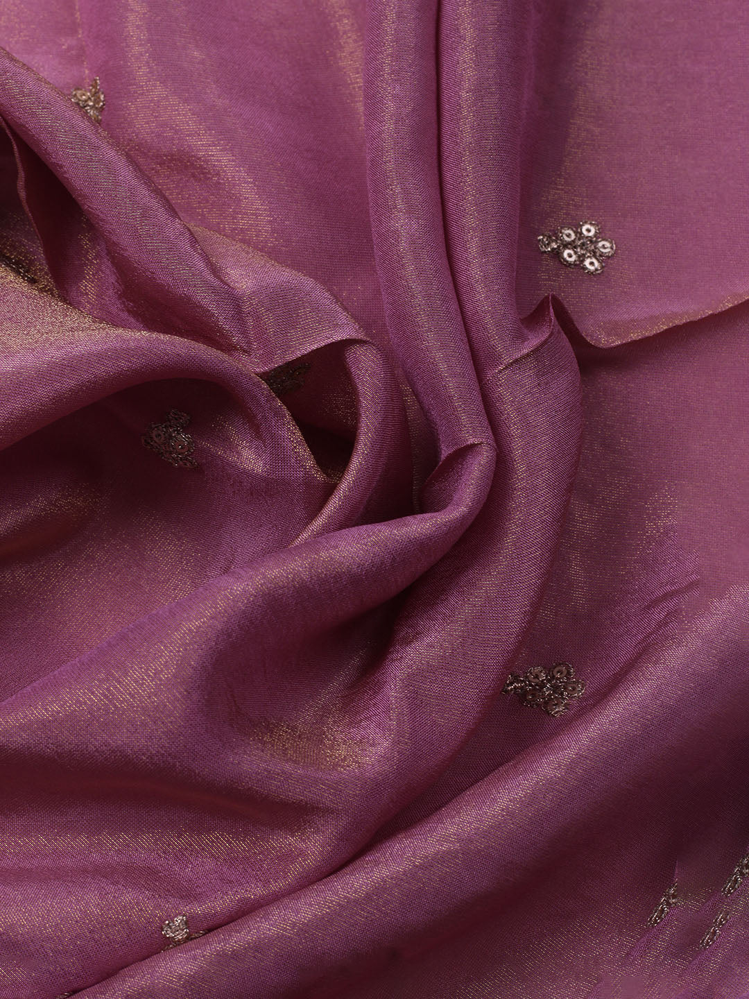 Embroidered Organza Unstitched Kurta With Pant &amp; Dupatta