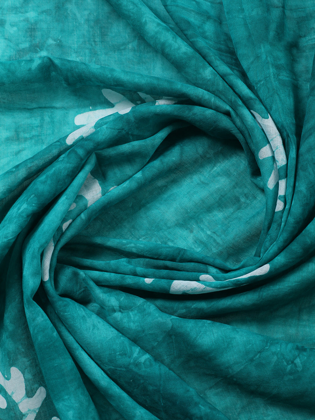 Embroidered Cotton Blend Unstitched Suit With Pant &amp; Dupatta