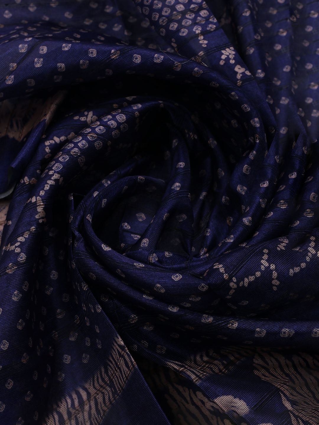 Embroidered Tussar Unstitched Suit With Dupatta